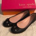 Kate Spade Shoes | Kate Spade Willa Baller Flats Euc Sz 8 | Color: Black | Size: 8