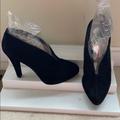 Michael Kors Shoes | Michael Kors Black Suede Nubuck 4” Pumps Size 8m | Color: Black | Size: 7.5