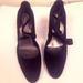 Nine West Shoes | Nine West Black Suede Bow Pump | Color: Black | Size: 9.5