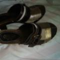 Coach Shoes | Coach Sebrina Clogs | Color: Brown/Gold | Size: 7.5