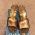 Nine West Shoes | Like New Nine West Wedge Shoes, 7.5 | Color: Brown | Size: 7.5