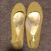 J. Crew Shoes | Jcrew Yellow Flats. | Color: Yellow | Size: 7
