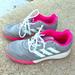 Adidas Shoes | Cute Adidas Tennis Shoes | Color: Gray/Pink | Size: 6.5