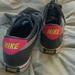 Nike Shoes | Grey Light Grey Pink Yellow Leather Nike Shoes | Color: Gray | Size: 10