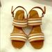 Coach Shoes | Coach Block Heels. Worn 2x. Perfect For Summer! | Color: Tan | Size: 7