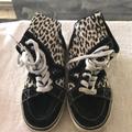 Vans Shoes | High Top Sneakers Shoes | Color: Black/White | Size: 6