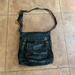 Converse Bags | Converse Purse Shoulder Handbag Black Leather | Color: Black/Gold | Size: Os