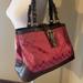 Coach Bags | Coach Hot Pink / Brown Signature Tote Bag / Purse | Color: Brown/Pink | Size: Os