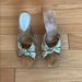 Jessica Simpson Shoes | Jessica Simpson Wedge Sandals | Color: Gold/Tan | Size: 6.5