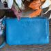 Coach Bags | Coach Pebbled Leather Teal/Blue Wristlet | Color: Blue/Green | Size: 6”(L) X 4.5”(H) X 1.5”(W)