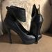 Jessica Simpson Shoes | Classic Black Leather Heels | Color: Black | Size: 7