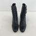 Coach Shoes | Coach Nancie Black Soft Calf Leather Boot Size 7.5 | Color: Black/Gold | Size: 7.5