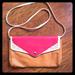 Jessica Simpson Bags | Jessica Simpson Purse Studded Pink White Brown | Color: Brown/Pink | Size: Os