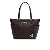 Michael Kors Bags | Michael Kors Medium Jet Set Tote Bag | Color: Black | Size: Os