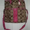 Coach Bags | Large Coach Sling Bag | Color: Brown/Pink | Size: Os