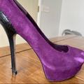 Jessica Simpson Shoes | Jessica Simpson Shoes | Color: Black/Purple | Size: 8.5