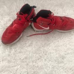 Nike Shoes | Lebron James Basketball Shoes | Color: Red/White | Size: 9.5