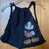 Disney Bags | 3/$20 Disney Mickey Sweatshirt Fleece String Backpack | Color: Black | Size: Os