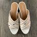 Coach Shoes | Coach Florentine Leather Shoes - Size 9b | Color: Cream | Size: 9