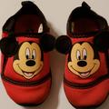 Disney Shoes | Mickey Mouse Water Shoes | Color: Black/Red | Size: 5/6