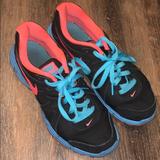 Nike Shoes | Gently Worn Nike Tennis Shoes | Color: Black/Blue | Size: 9