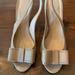 Kate Spade Shoes | Kate Spade 9.5 Nude Bow Slingbacks | Color: Cream/Tan | Size: 9.5
