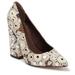 Tory Burch Shoes | Brand New Tory Burch Pump Mirror Heels | Color: Brown/White | Size: 5