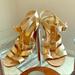 Nine West Shoes | Gold Nine West Sandals | Color: Gold | Size: 8