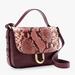 J. Crew Bags | J. Crew Harper Snakeskin Bag | Color: Purple | Size: Os