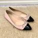 J. Crew Shoes | J.Crew - Pink Ballet Flats - Size 5 | Color: Black/Pink | Size: 5