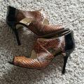 Michael Kors Shoes | Like New Michael Kors Heels | Color: Black/Brown | Size: 8.5