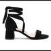 Jessica Simpson Shoes | Jessica Simpson Black Ankle Wrap Block Heels | Color: Black | Size: 7