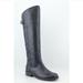 Coach Shoes | Coach Joele Leather Tall Riding Boots | Color: Black | Size: 9.5
