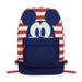 Disney Bags | Disney Mickey Mouse Americana Striped Backpack | Color: Blue/Red | Size: Os