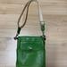 Coach Bags | Coach Green Leather Crossbody Shoulder Bag | Color: Green | Size: Os