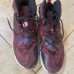 Nike Shoes | Nike Basketball Sneakers | Color: Purple/Red | Size: 11