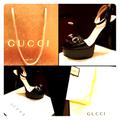 Gucci Shoes | Horsebit Slingback Heels | Color: Black | Size: 5