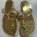 Michael Kors Shoes | Michael Kors Gold Sandals Sz 7 | Color: Gold | Size: 7