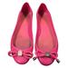 Kate Spade Shoes | Kate Spade Pink Juliana Rubber Flats | Color: Pink | Size: 7