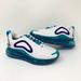 Nike Shoes | Nike Air Max 720 White Purple Spirit Teal Shoes | Color: White | Size: 6