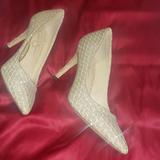 Jessica Simpson Shoes | Jessica Simpson Sparkly High Heels | Color: Gold/Silver | Size: 8