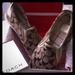 Coach Shoes | Coach Shoes Brown And Gold | Color: Brown/Gold | Size: 8.5