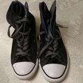 Converse Shoes | Converse All Star Shoes Zipper Back Sz. 5 | Color: Black/Blue | Size: 5