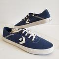 Converse Shoes | Converse Costa Ox Textile Low Lace Up Trainers | Color: Blue/White | Size: 10