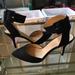 Zara Shoes | New With Tags Zara Black Strap Heels Classy Size 9 | Color: Black | Size: 9