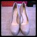 Jessica Simpson Shoes | Jessica Simpson Platform Nude Heels | Color: Cream/Tan | Size: 8.5