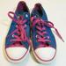 Converse Shoes | Converse Double Tongue Low-Tops Women's 7/Jrs 5 | Color: Blue/Pink | Size: Women's 7; Juniors 5