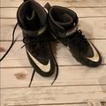 Nike Shoes | Nike Men’s Cleats Baseball Or Soccer Gently Worn | Color: Black/White | Size: 10