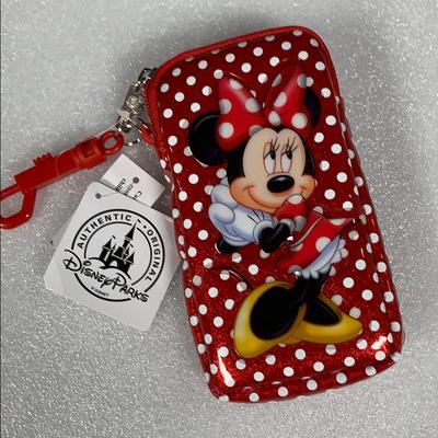 Disney Bags | Disney Minnie Mouse Media Camera Ipod Phone Case | Color: Black/Red | Size: 3.5”W X 6”H X .5”D
