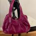 Coach Bags | Coach Ergo Leather Pleated Handbag | Color: Purple | Size: Os